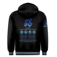 Load image into Gallery viewer, DDR A20 BLUE ZIPPER HOODIE