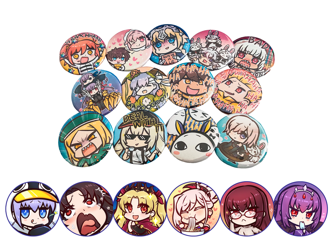 FATE/GRAND ORDER BUTTONS