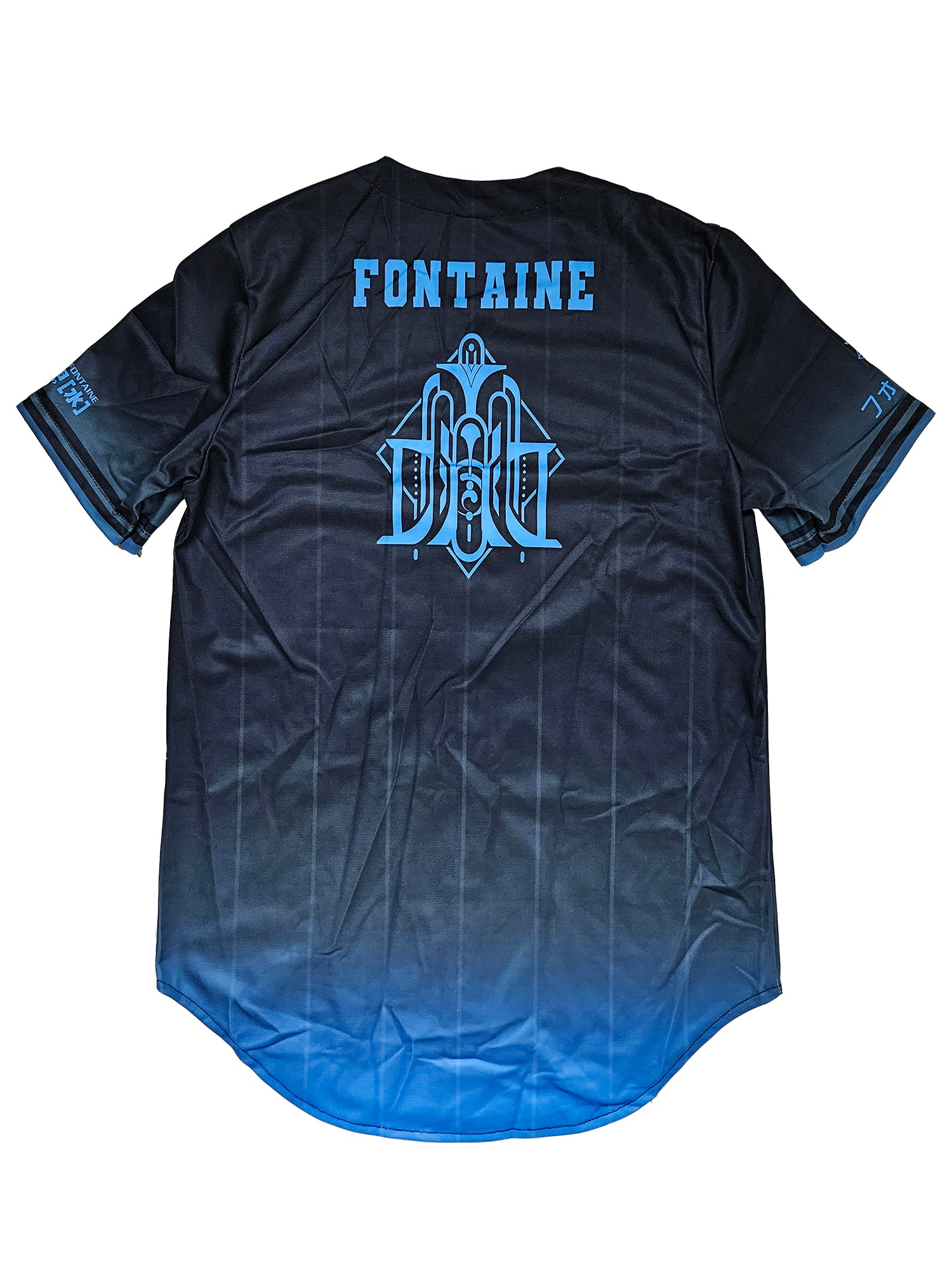 Genshin Impact Fontaine Baseball Jersey