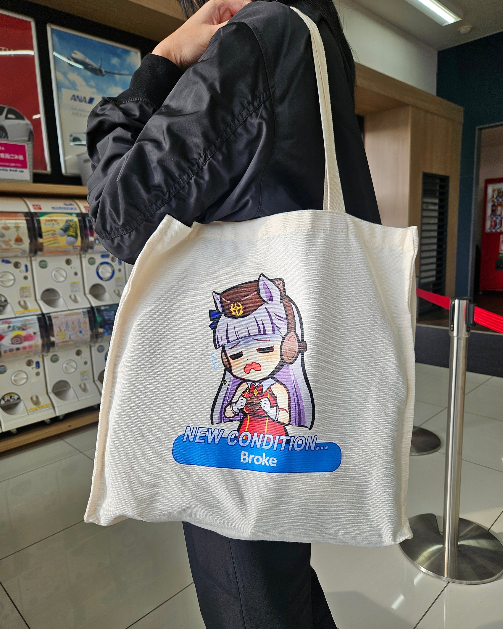 Uma Musume Gold Ship Tote Bag - Uma Musume, umamusume merch by concon