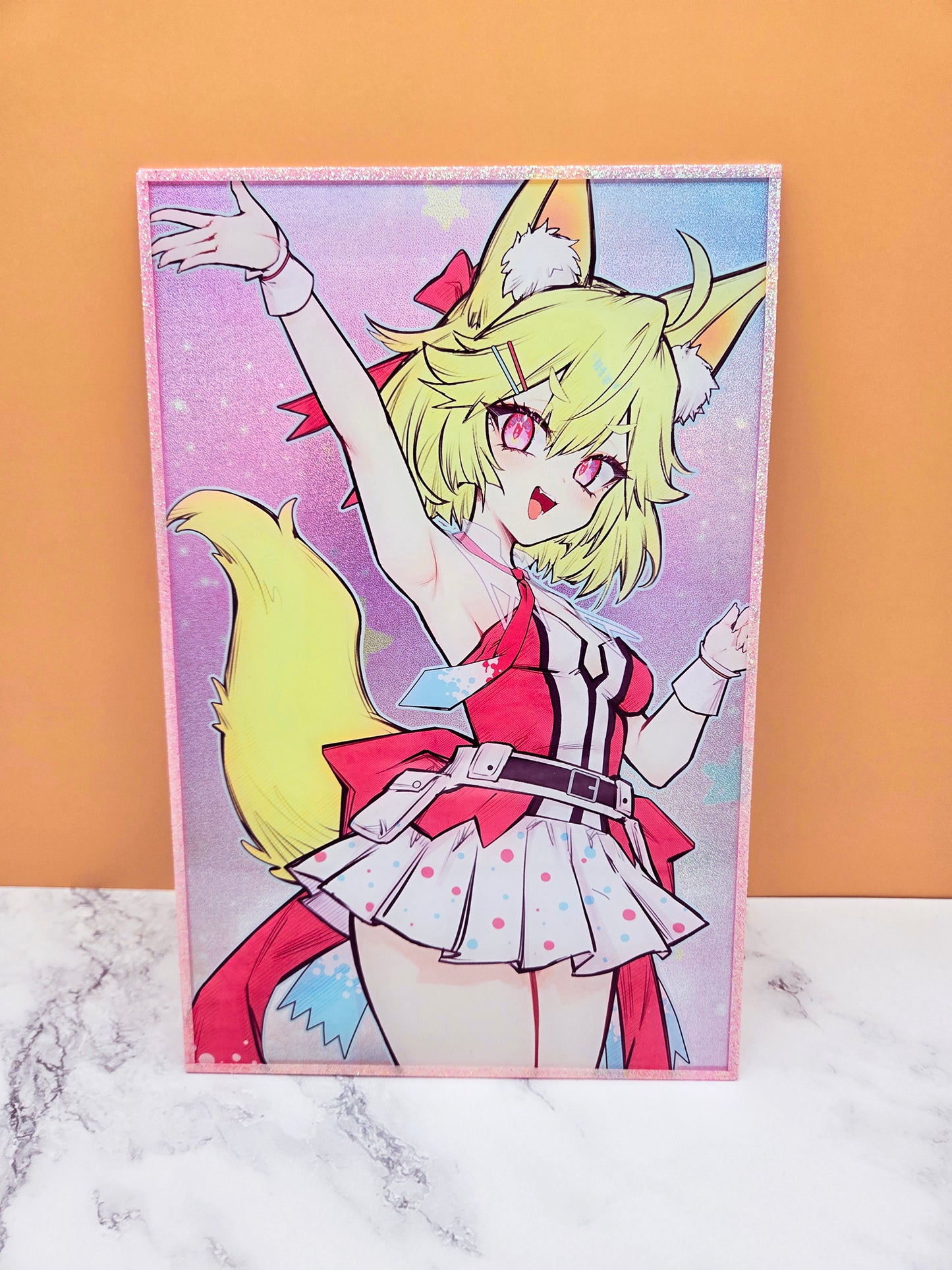 Concon Pinky Crush Shiny Glitter Shikishi Board