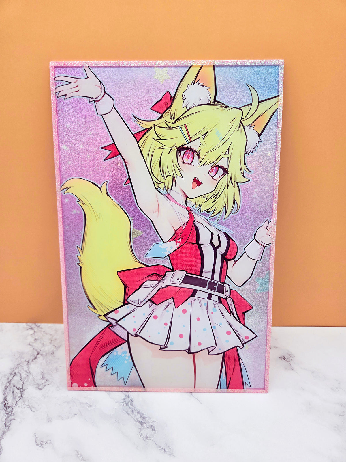 Concon Pinky Crush Shiny Glitter Shikishi Board
