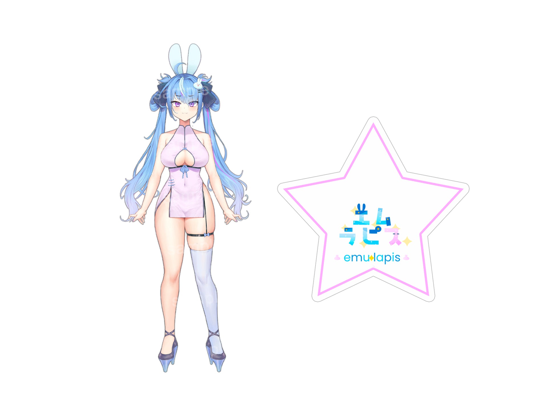 Emu Lapis 3.0 Acrylic Standee - Lapis Merch, VTuber merch by concon