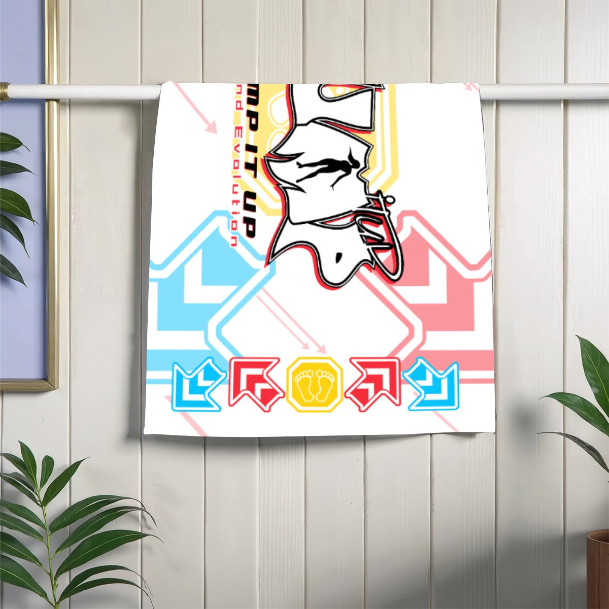 PIU Hand Towel - Rhythm Game Fan Merchandise | concon