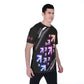 DDR Rainbow Dark Shirt - worn view