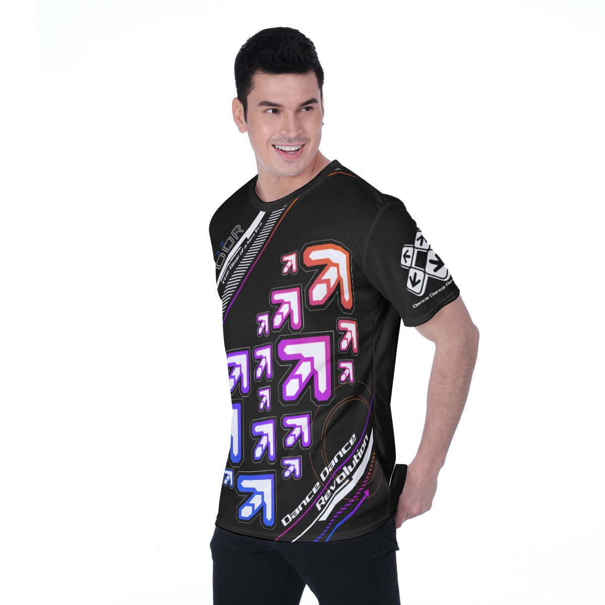 DDR Rainbow Dark Shirt - alternate view 3