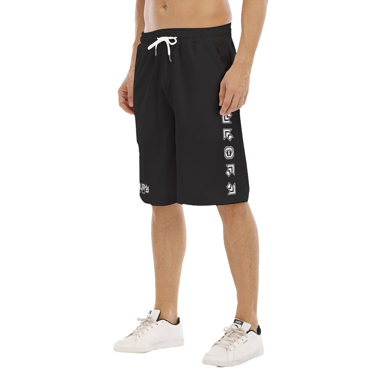 PIU Sports Mesh Shorts - worn view