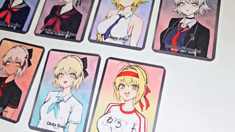 Fate/Grand Order Card Gachapon - detail view