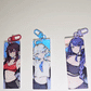 Hoyoverse Genshin Zzz Double Sided Rectangle Rainbow Charm