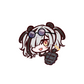 Arknights Die-Cut Mini Stickers - worn view