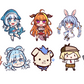 HOLOLIVE VTUBER DIE-CUT MINI STICKERS