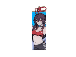 GENSHIN IMPACT DOUBLE SIDED RECTANGLE RAINBOW CHARM