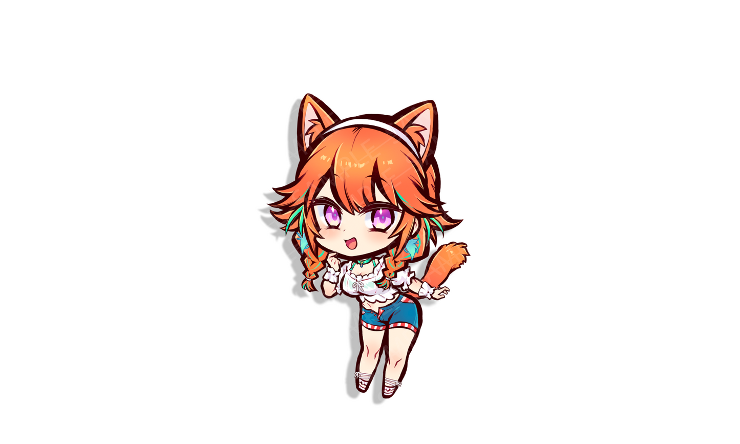 HOLOLIVE VTUBER DIE-CUT MINI STICKERS