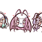 Mint Matara Henya Panty Die-Cut Mini Sticker - Indie, Mini Sticker, VTuber merch by concon