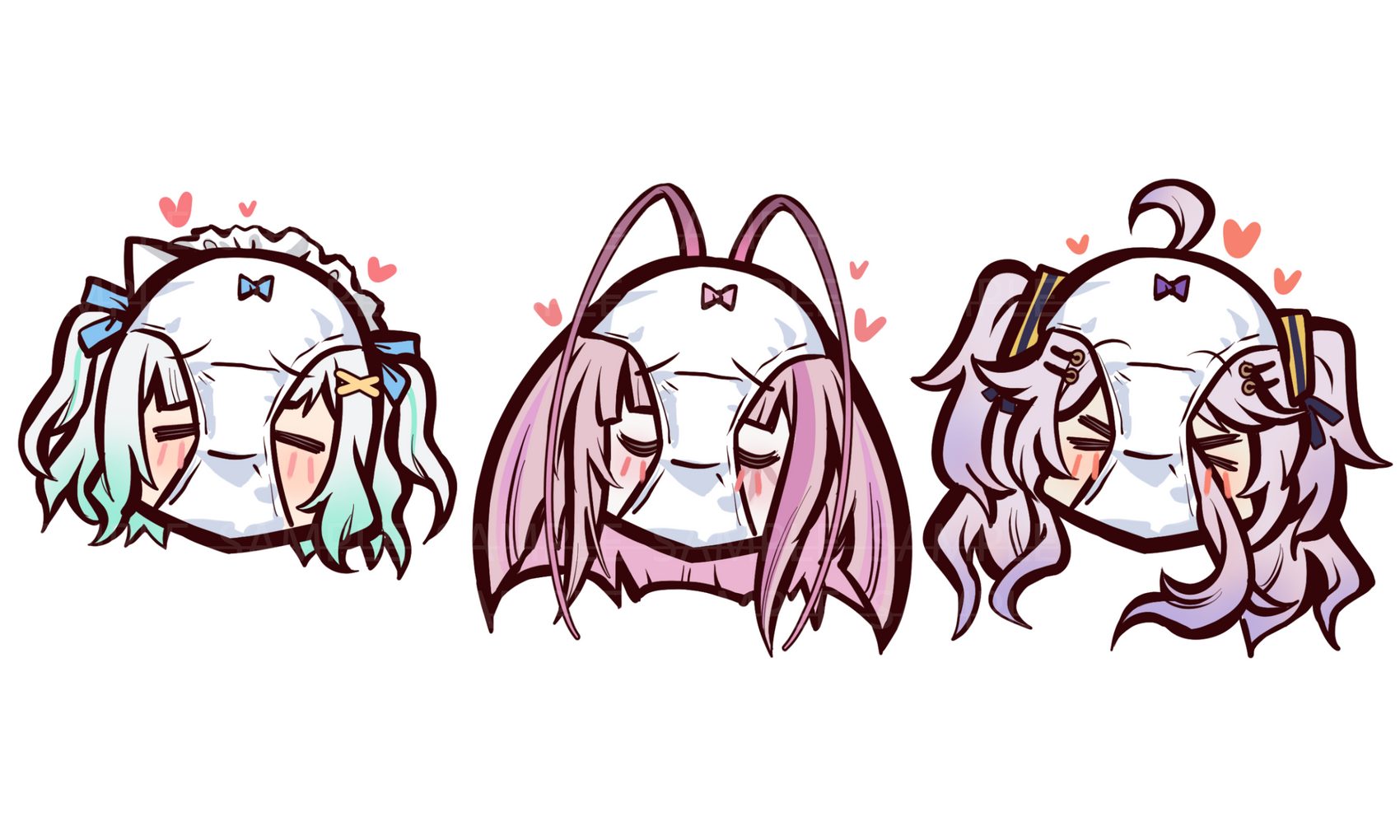 Mint Matara Henya Panty Die-Cut Mini Sticker - Indie, Mini Sticker, VTuber merch by concon