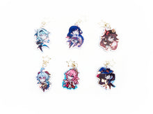 Load image into Gallery viewer, GENSHIN IMPACT DOUBLE SIDED CHIBI ACRYLIC CHARMS