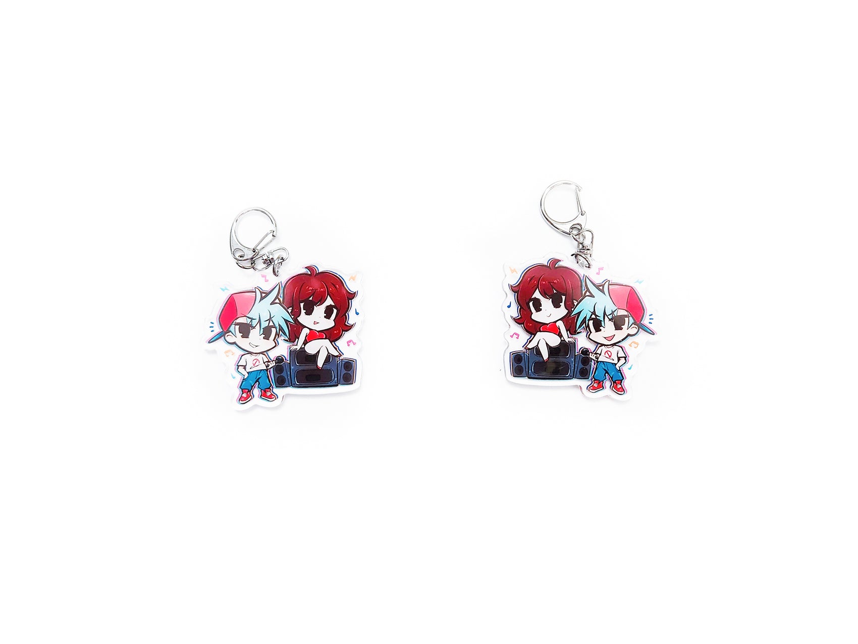 FRIDAY NIGHT FUNKIN DOUBLE SIDED CHIBI ACRYLIC CHARM