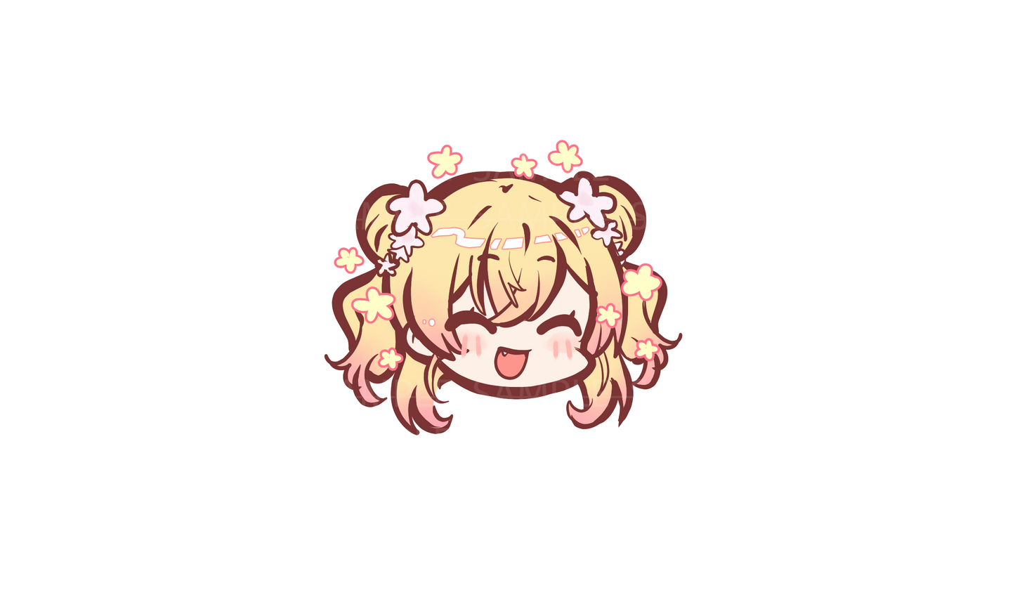 HOLOLIVE VTUBER DIE-CUT MINI STICKERS