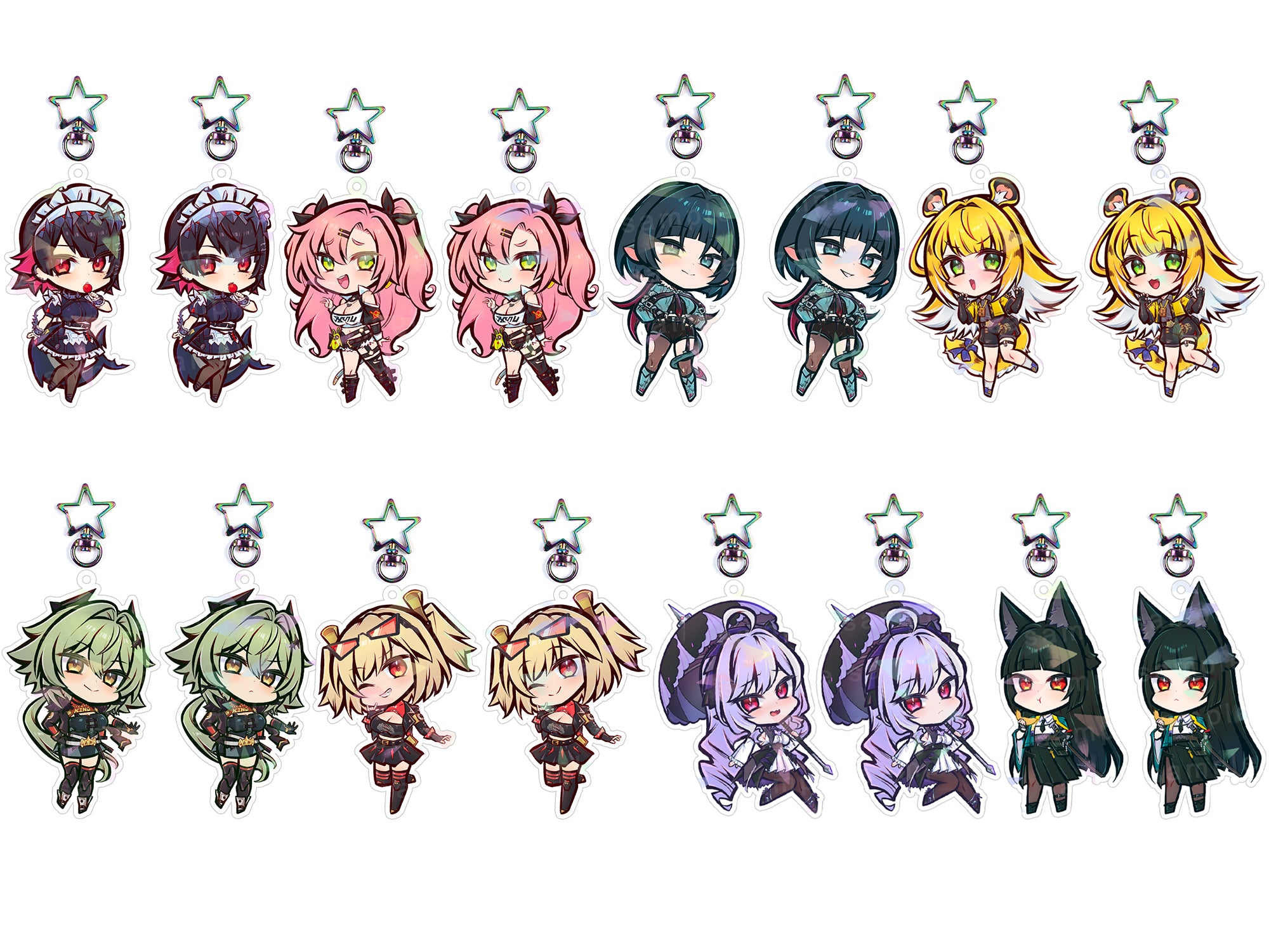 OneDirection ゼイン キーホルダー Zenless Zone Zero Double Sided Chibi Acrylic Charms | concon