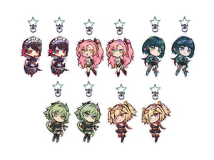 ZENLESS ZONE ZERO DOUBLE SIDED CHIBI ACRYLIC CHARMS