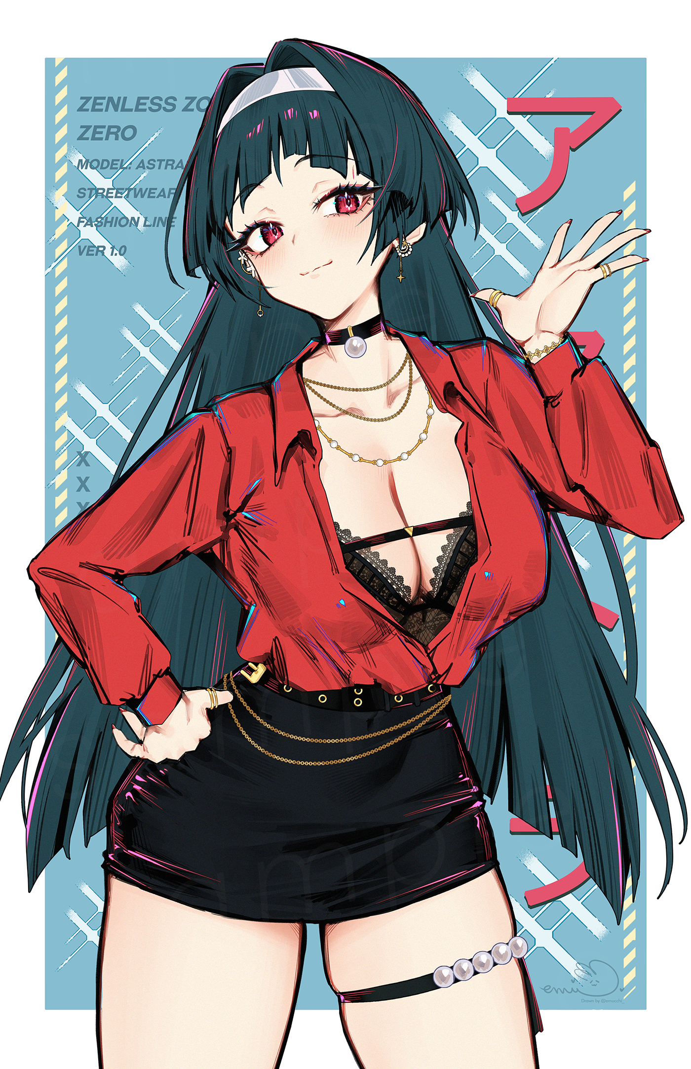 ZENLESS  ZONE ZERO ASTRA YAO STREETWEAR POSTER PRINT