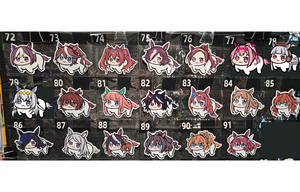 UMA MUSUME DORO MINI STICKERS