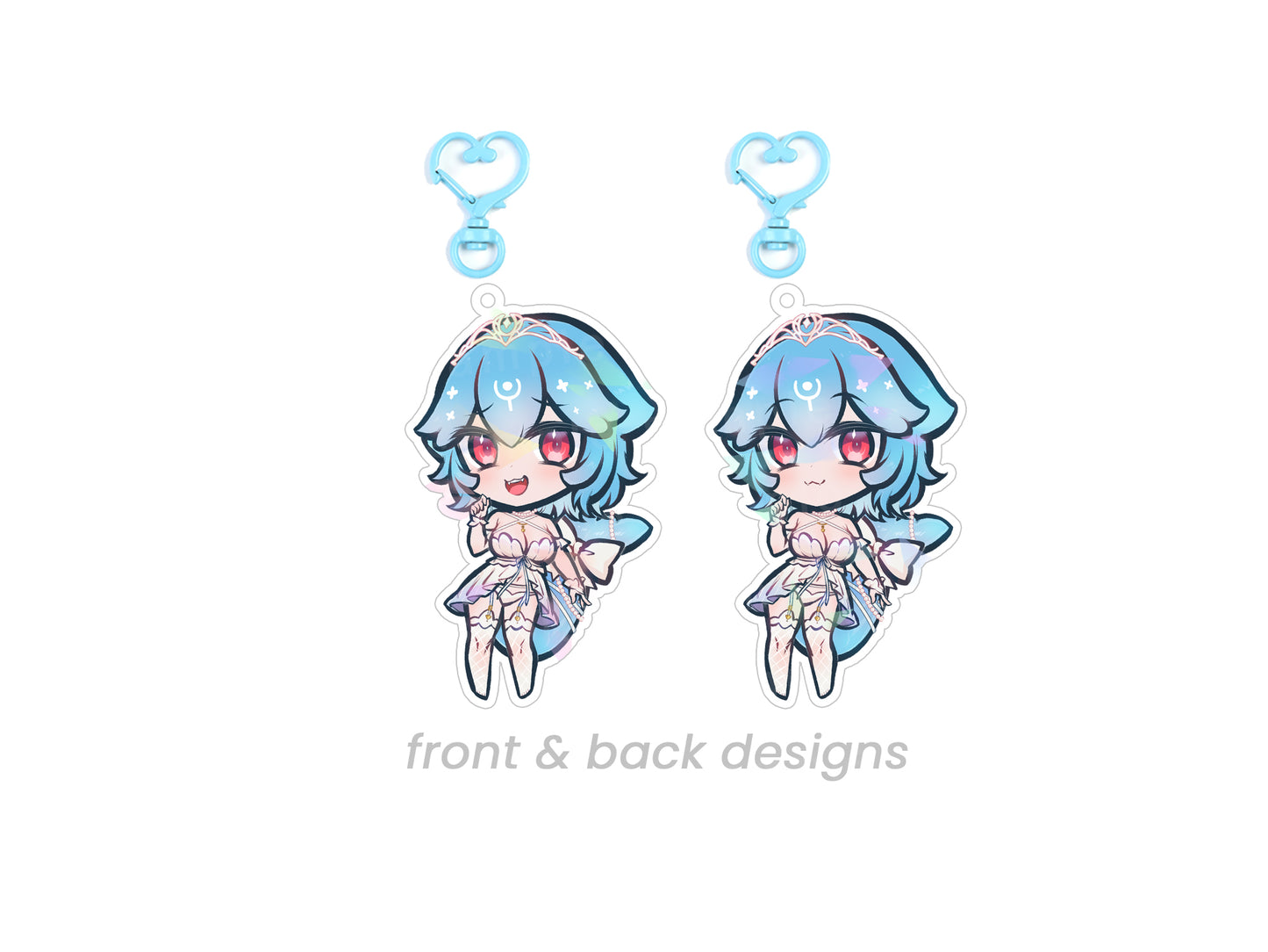 Bao Double Sided Chibi Acrylic Charm
