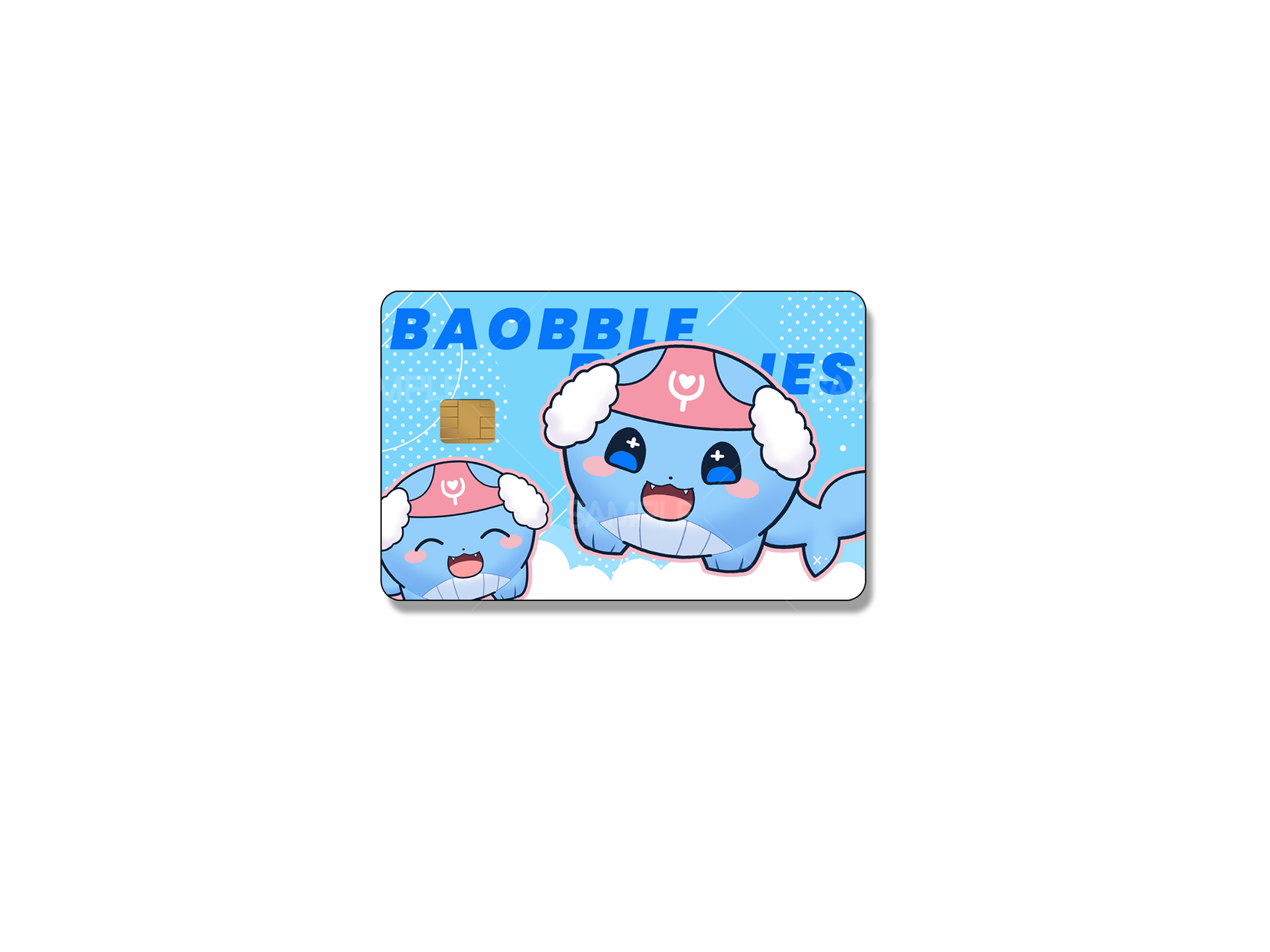 Bao Baobble Buddies VTuber Credit Card Skin - Card Skin, Indie, VTuber merch by concon