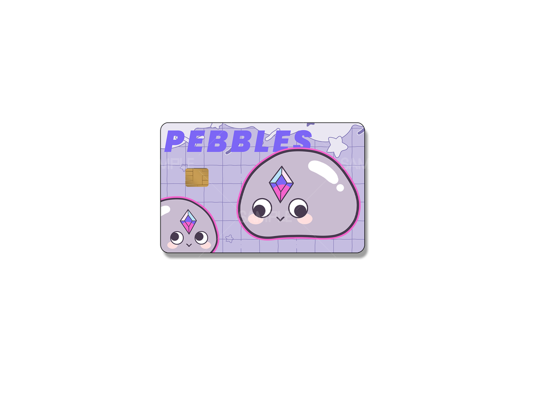 KOSEKI BIJOU PEBBLES VTUBER CREDIT CARD SKIN