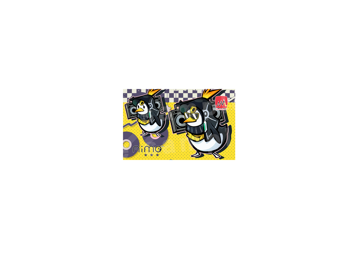 CHUNITHM Game Card Sticker