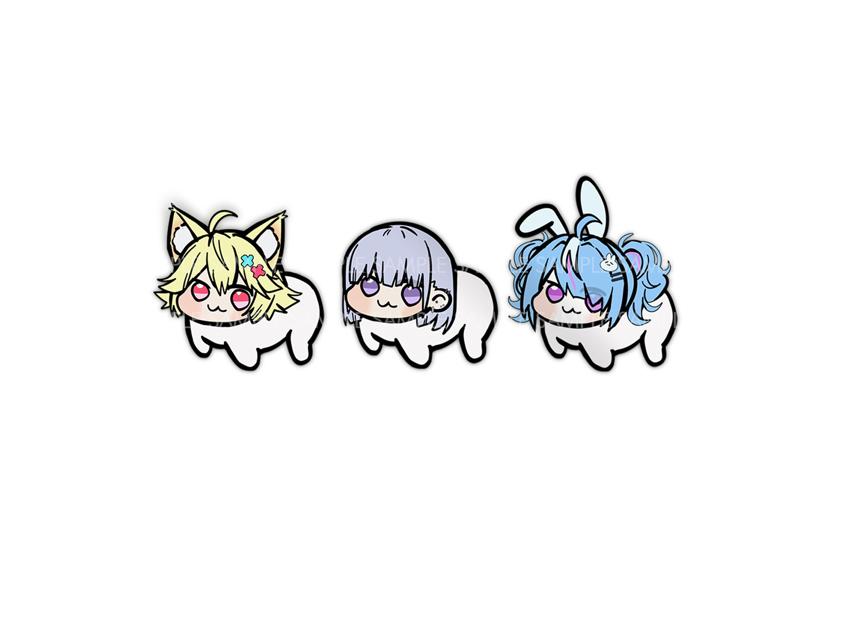 Concon Lapis Emu Original Doro Mini Stickers