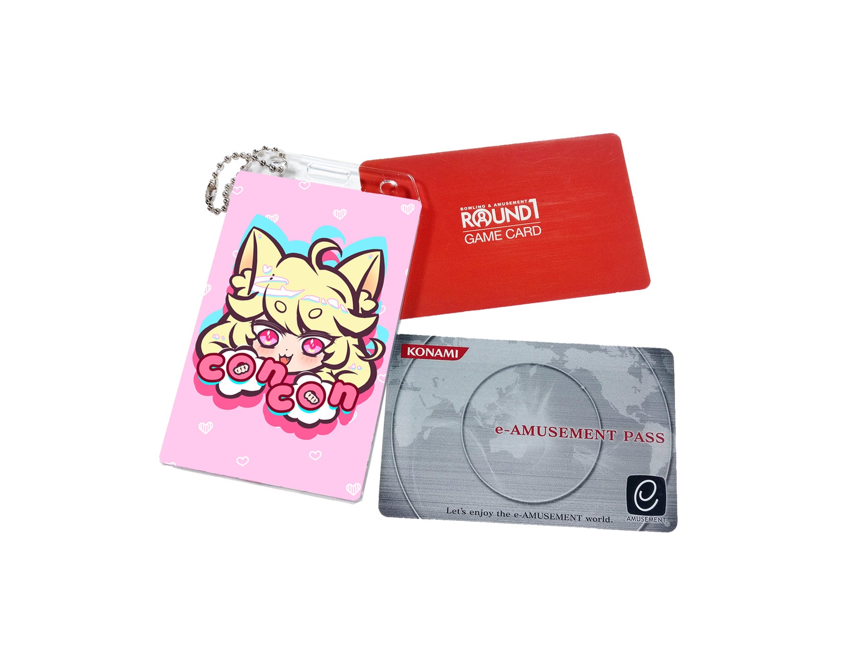 Concon Original Acrylic Card Holder - Card Holder, concon merch, Rhythm Games merch by concon