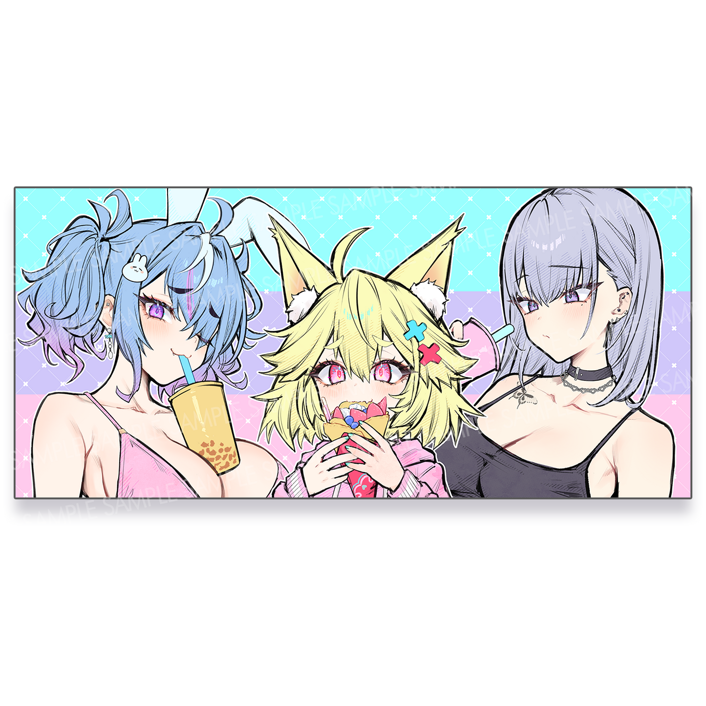 Concon Original Mousepad Desk Mat - detail view