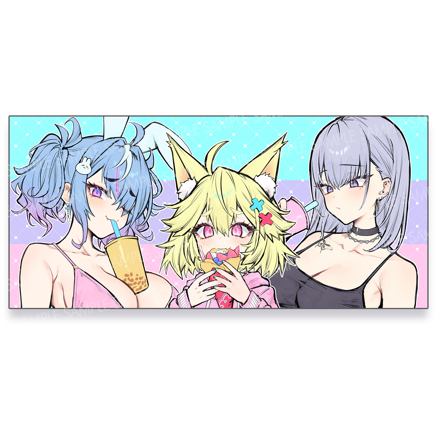Concon Original Mousepad Desk Mat - detail view