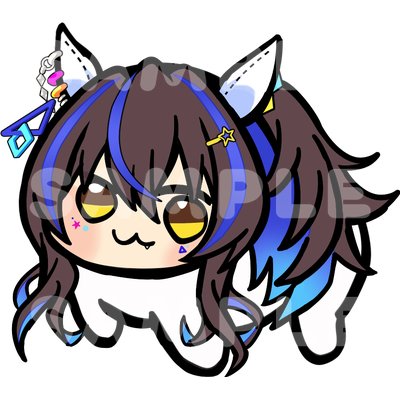 Uma Musume Doro Mini Sticker - Daitaku Helios character sticker by concon