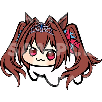Uma Musume Doro Hanging Double Sided Charm - Daiwa Scarlet acrylic charm by concon