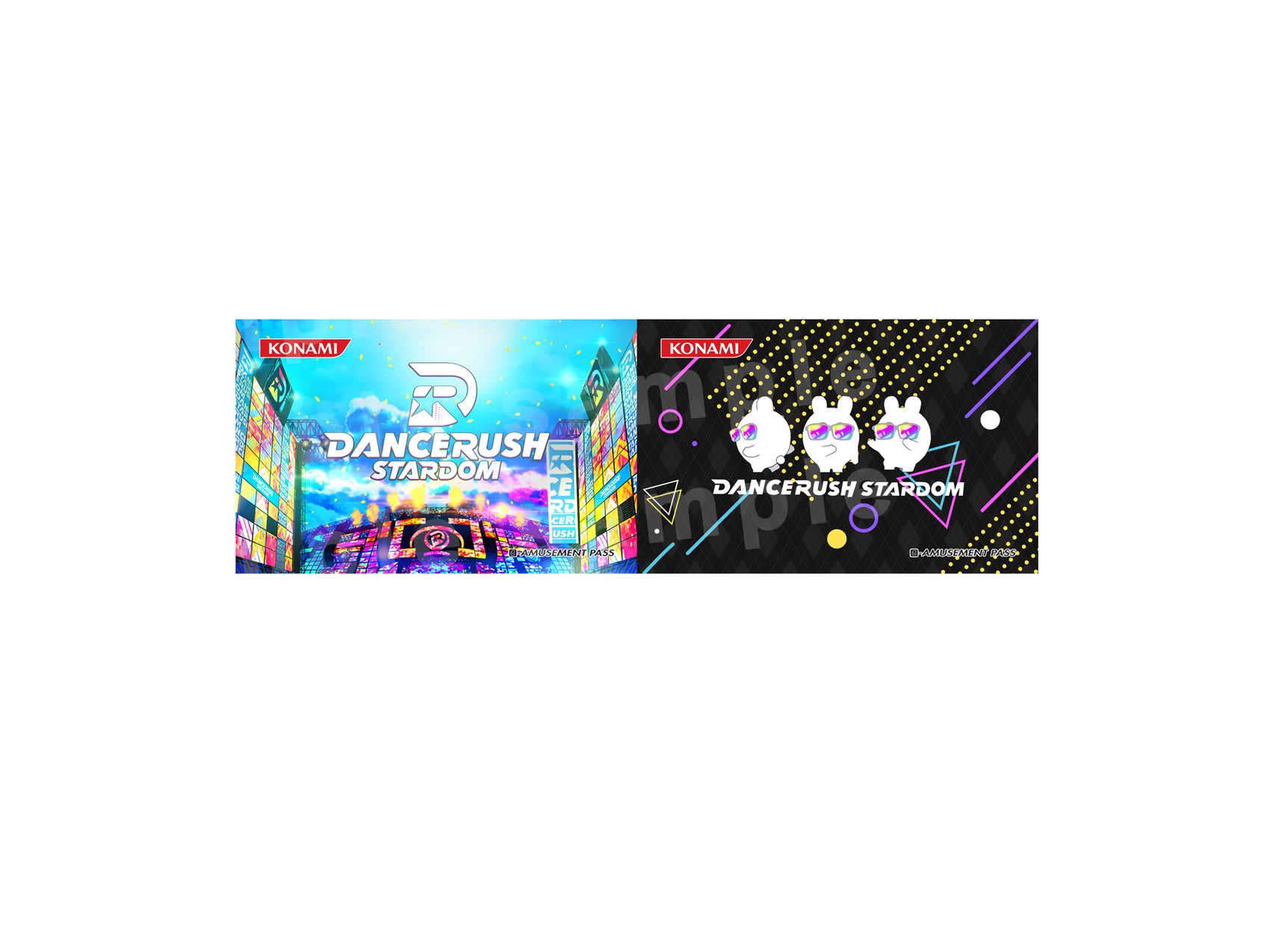 Dancerush Stardom EA Game Card Stickers