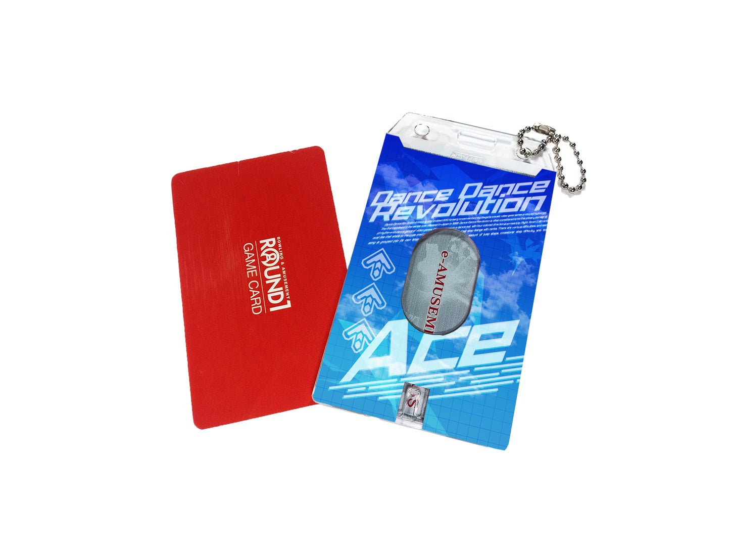 DDR ACE Game Acrylic Card Holder - detail view