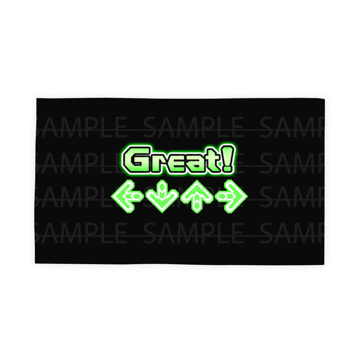 DDR Black Flag Great Hand Towel