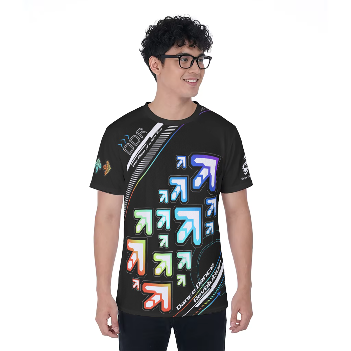 DDR VIVID ARROWS DARK SHIRT