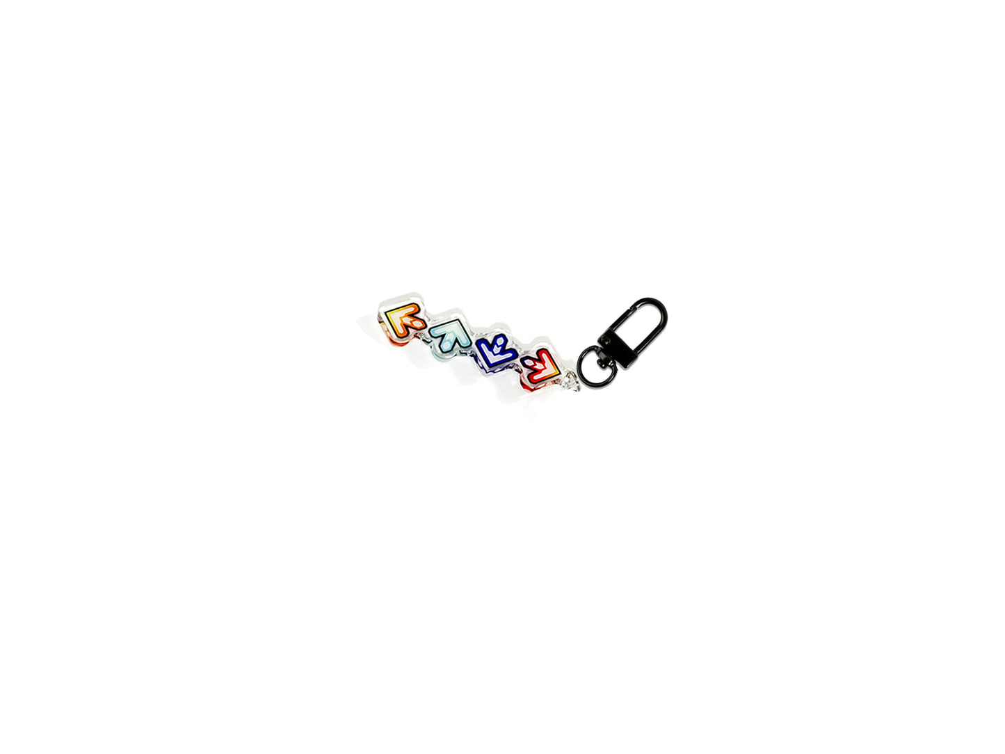 DDR Arrows Double Sided Acrylic Charm