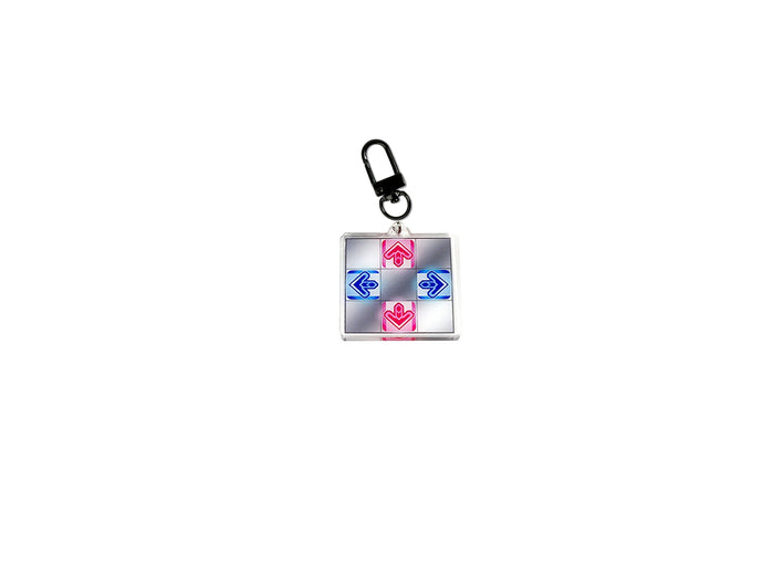 DDR ARROW PAD DOUBLE SIDED ACRYLIC CHARM