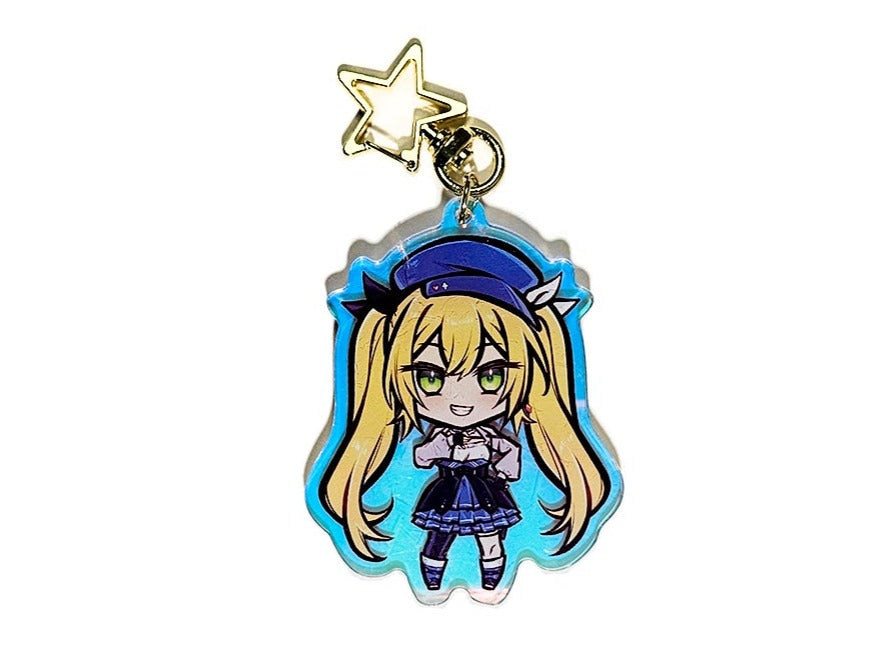 Dokibird Double Sided Chibi Acrylic Charm