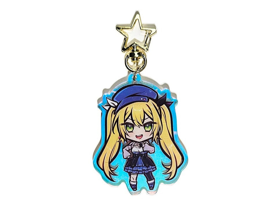 Dokibird Double Sided Chibi Acrylic Charm