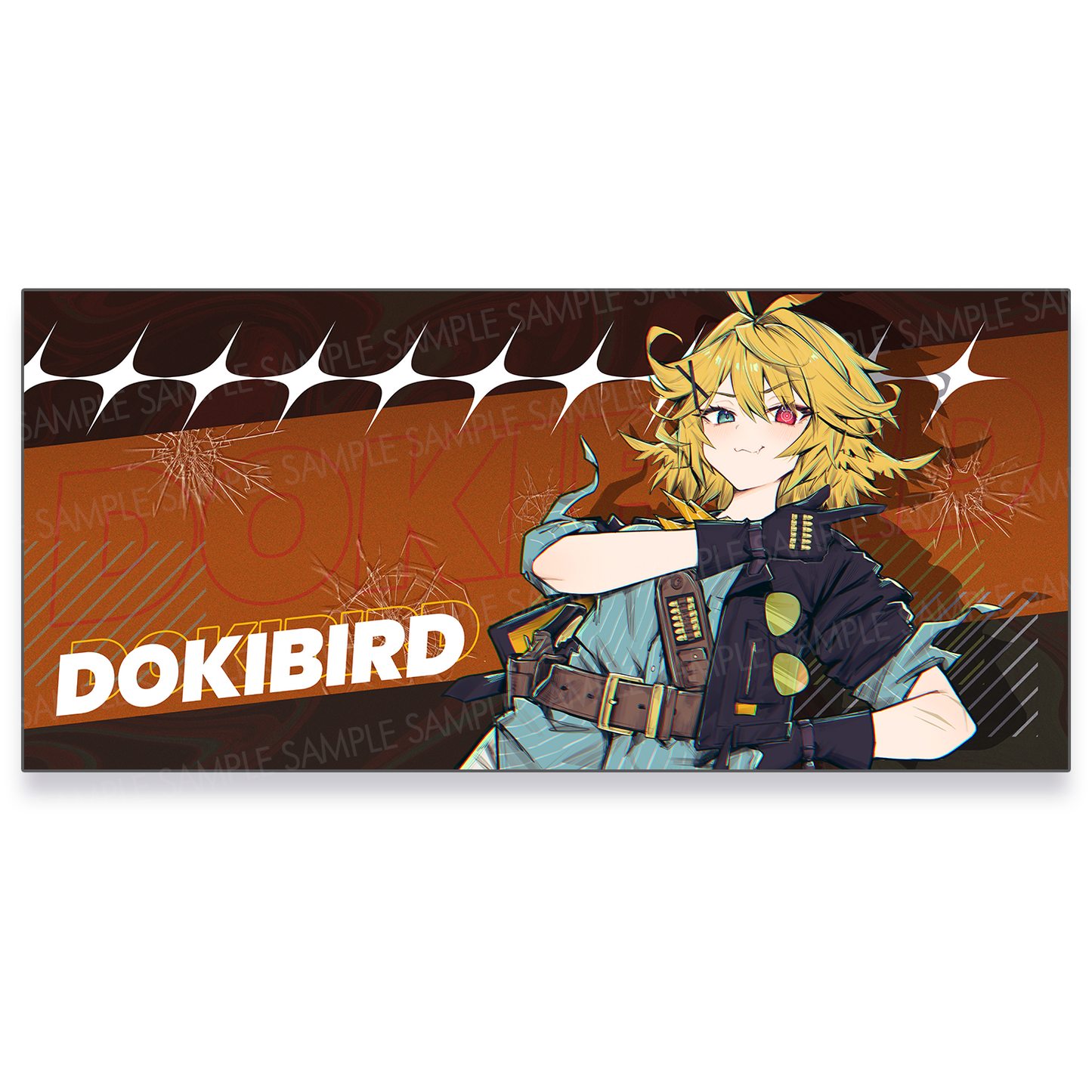Dokibird Mousepad Desk Mat