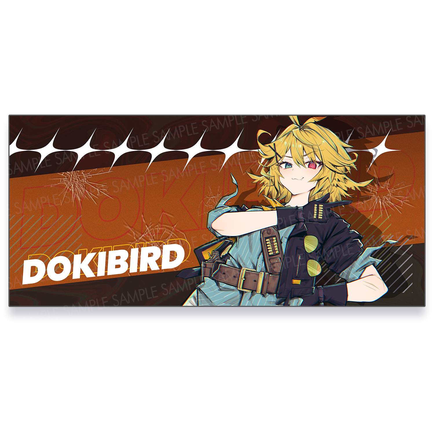 Dokibird Mousepad Desk Mat
