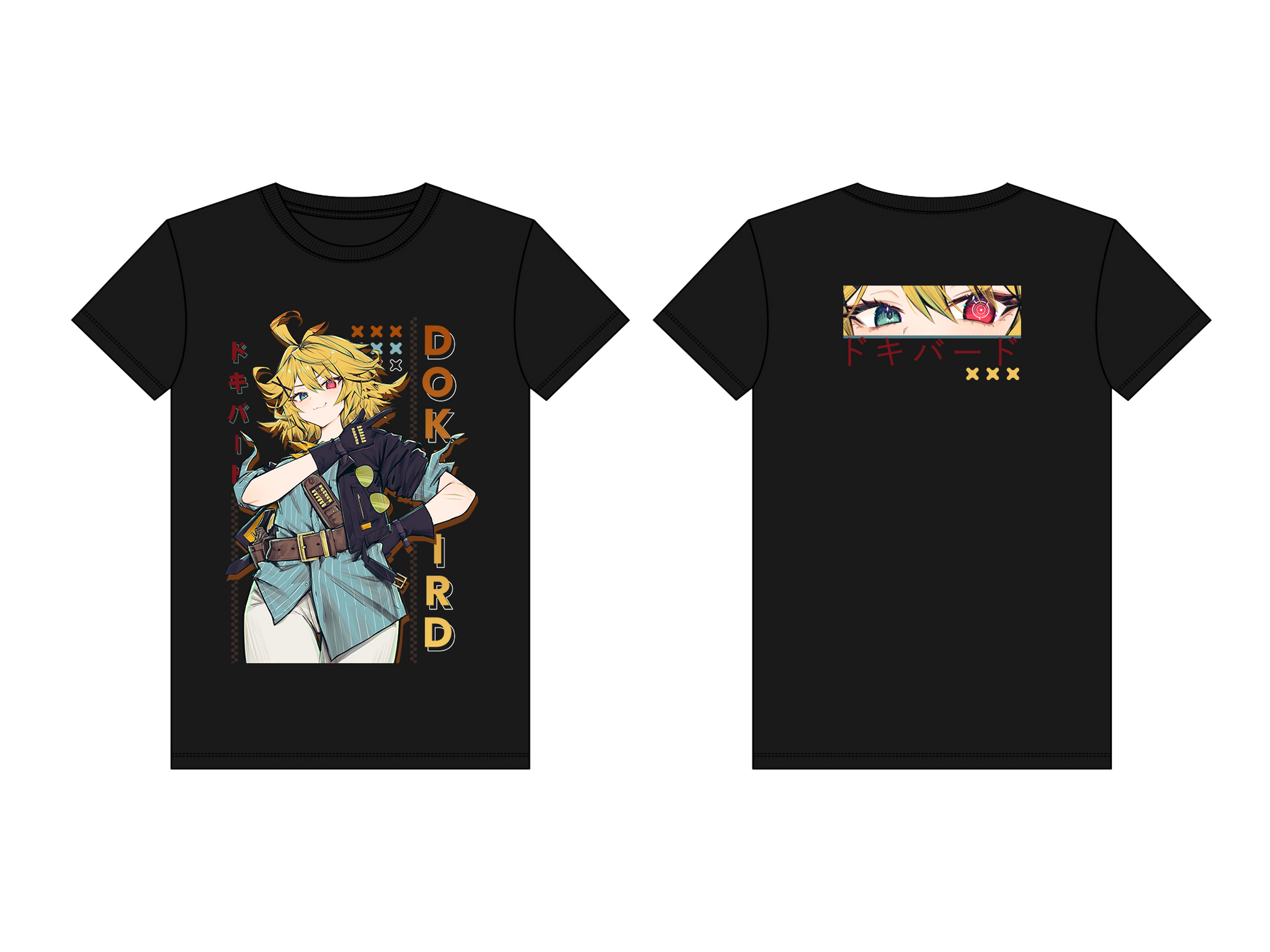 Dokibird Unisex Shirt - Indie, Shirts, VTuber merch by concon
