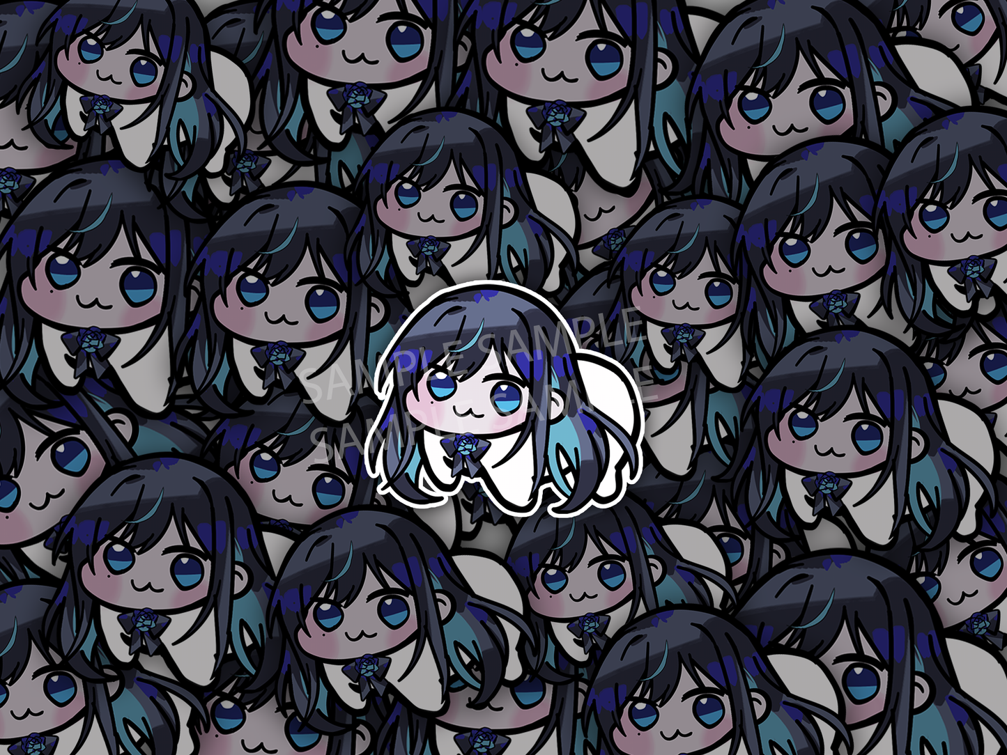 Ado Doro Mini Sticker - Ado, Doro, mini sticker merch by concon