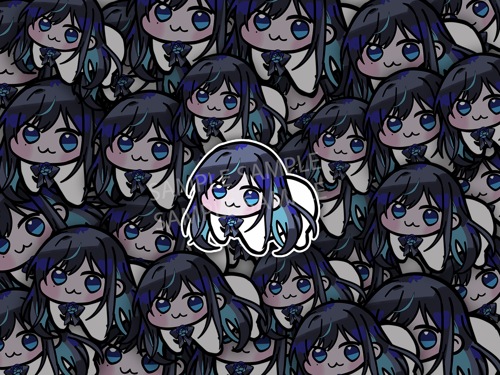 Ado Doro Mini Sticker - Ado, Doro, mini sticker merch by concon