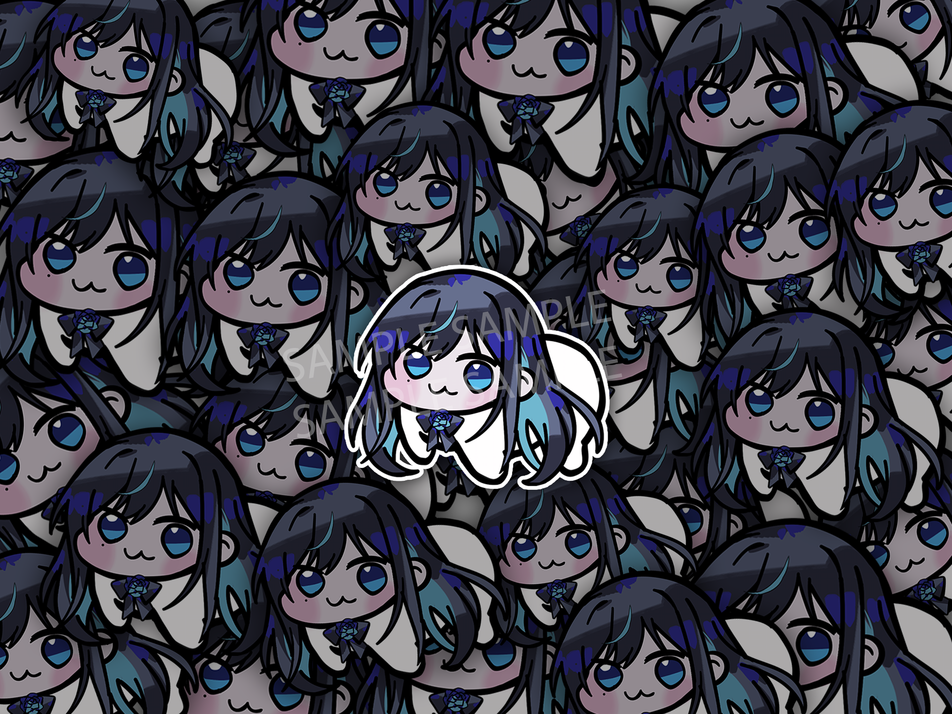 Ado Doro Mini Sticker - Ado, Doro, mini sticker merch by concon
